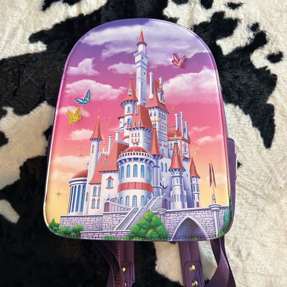 Beauty and the Beast Loungefly backpack!!